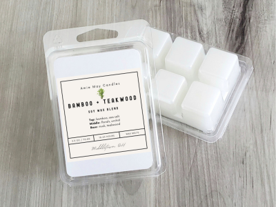 Bamboo + Teakwood Wax Melts