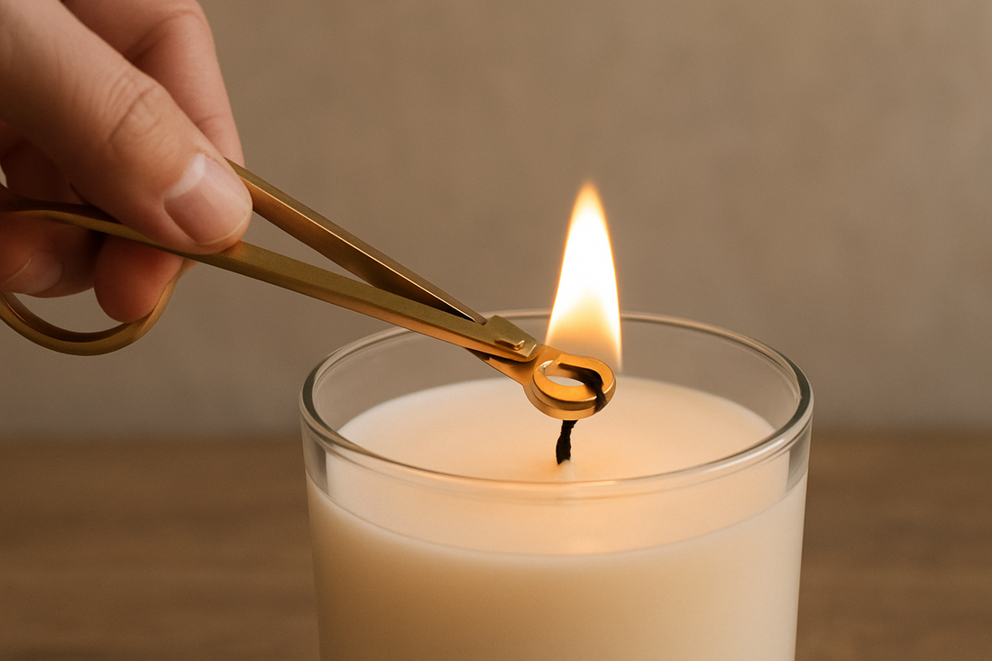 The Importance of Candle Wick Trimming: The Secret to a Cleaner, Longer Burn