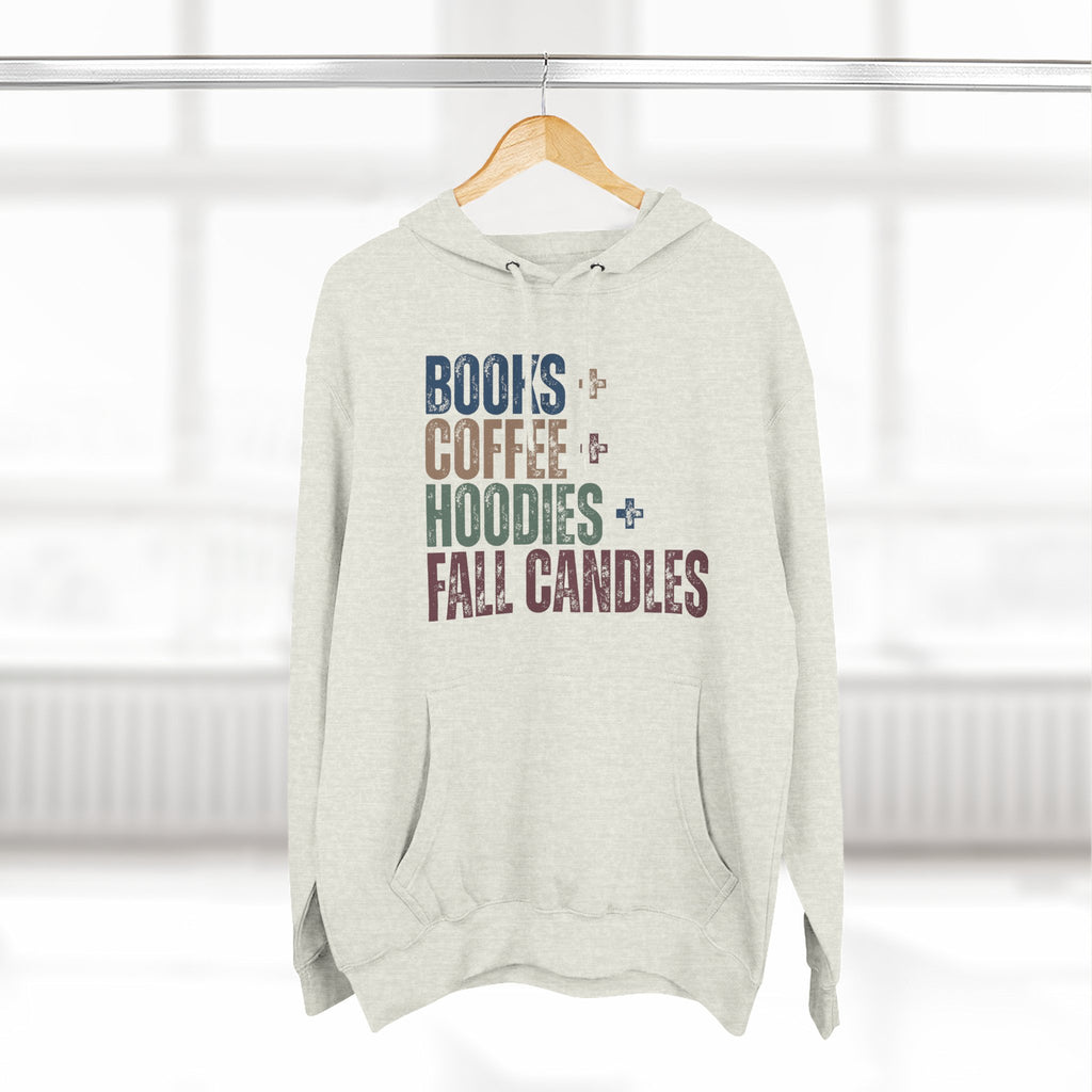 Books + Coffee + Hoodies + Fall Candles Hoodie