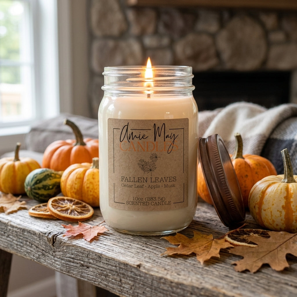 Fallen Leaves 10oz Scented Candle