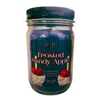 Frosted Candy Apple 10oz Wood Wick Candle