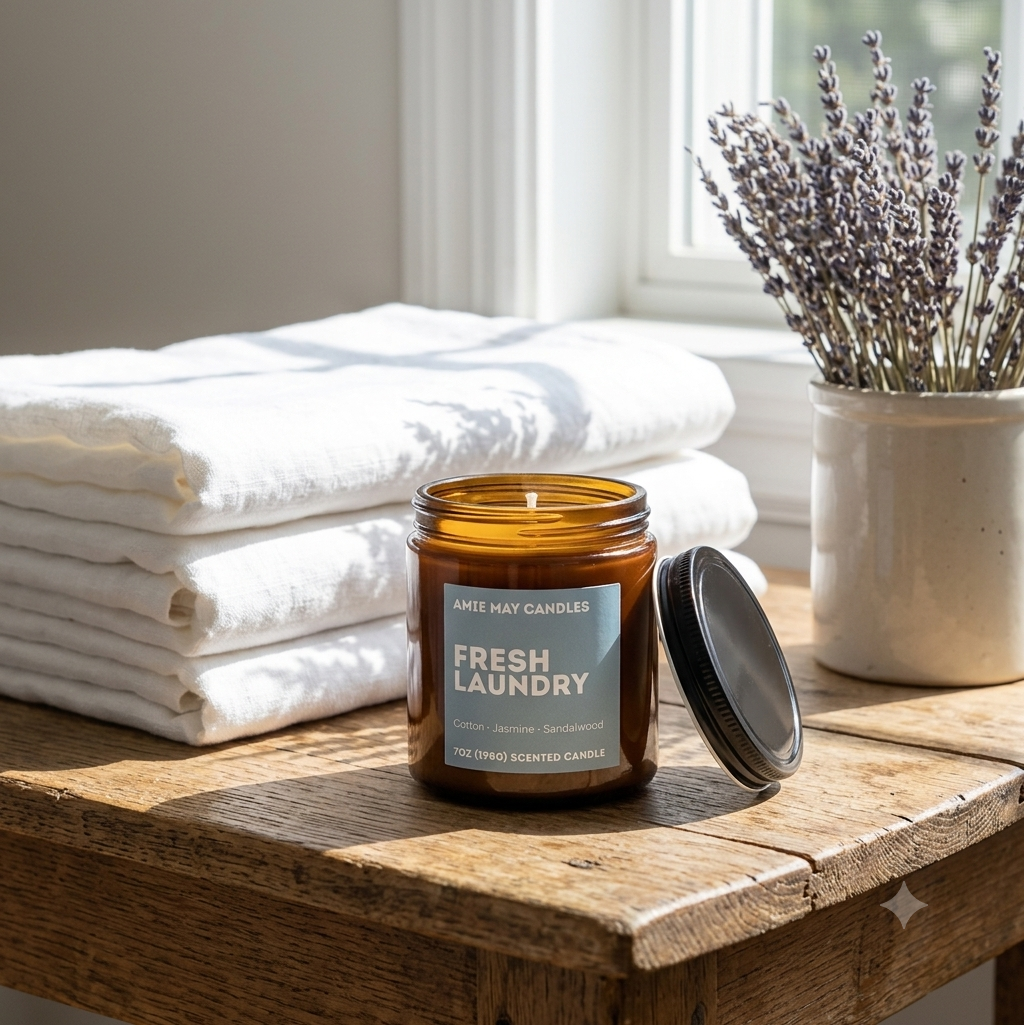 Fresh Laundry 7oz Scented Candle