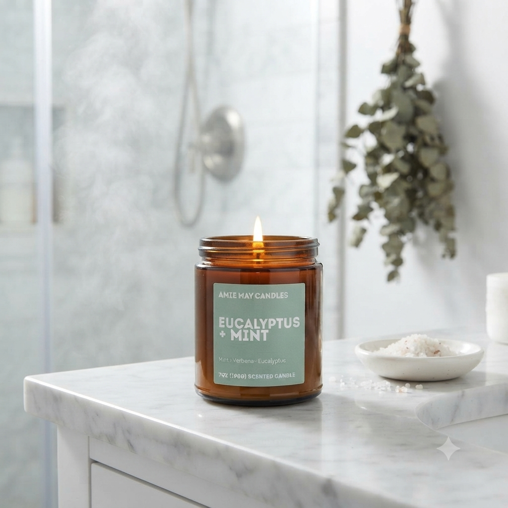 Eucalyptus + Mint 7oz Scented Candle
