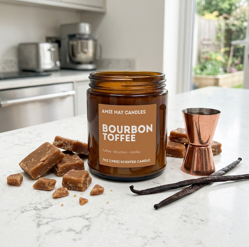Bourbon Toffee 7oz Scented Candle