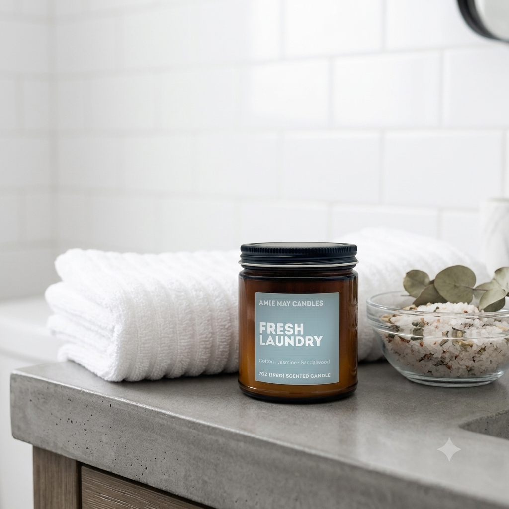 Fresh Laundry 7oz Scented Candle