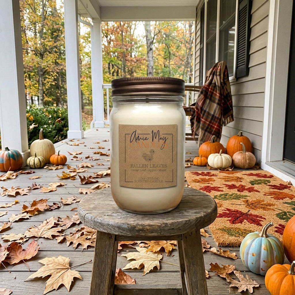 Fallen Leaves 10oz Scented Candle