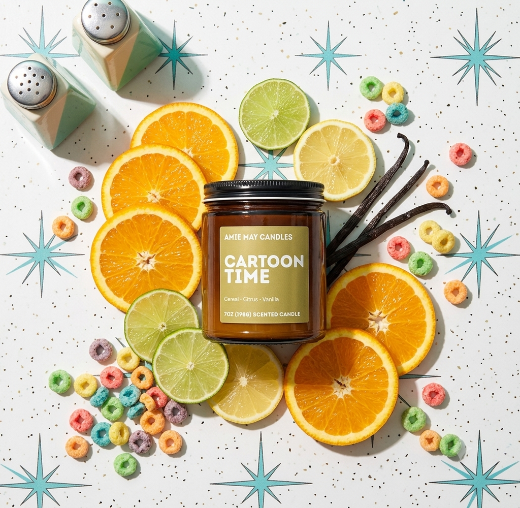 Cartoon Time 7oz Scented Candle
