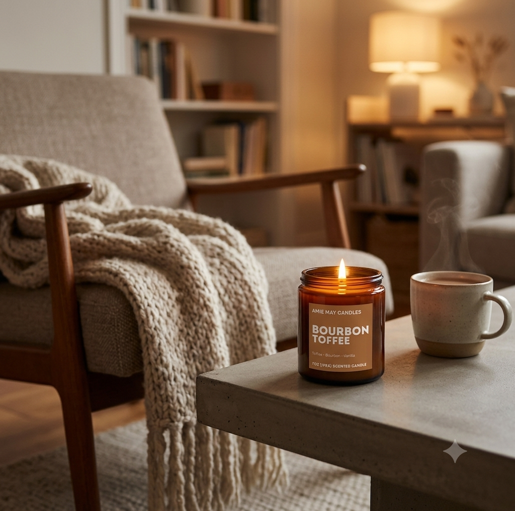 Bourbon Toffee 7oz Scented Candle