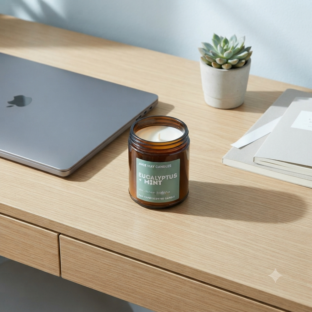 Eucalyptus + Mint 7oz Scented Candle