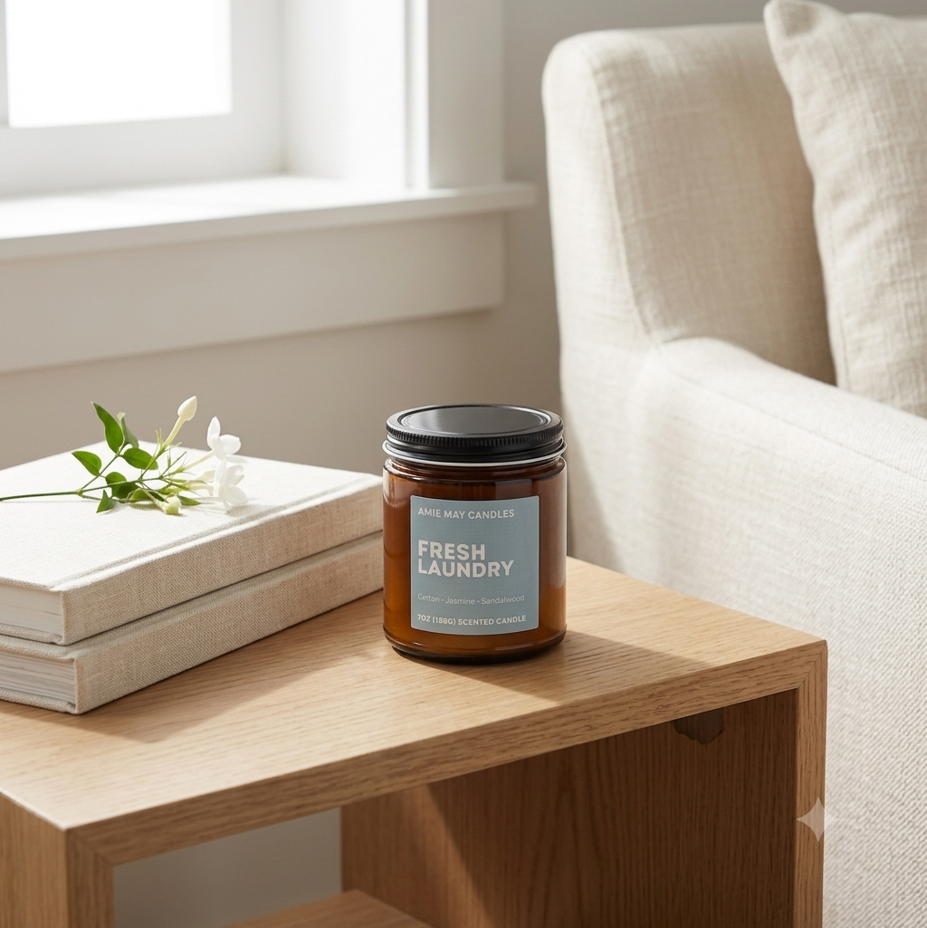 Fresh Laundry 7oz Scented Candle