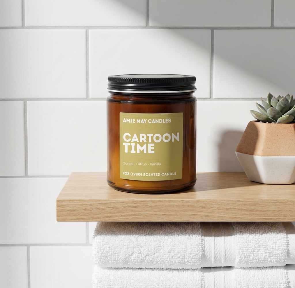 Cartoon Time 7oz Scented Candle