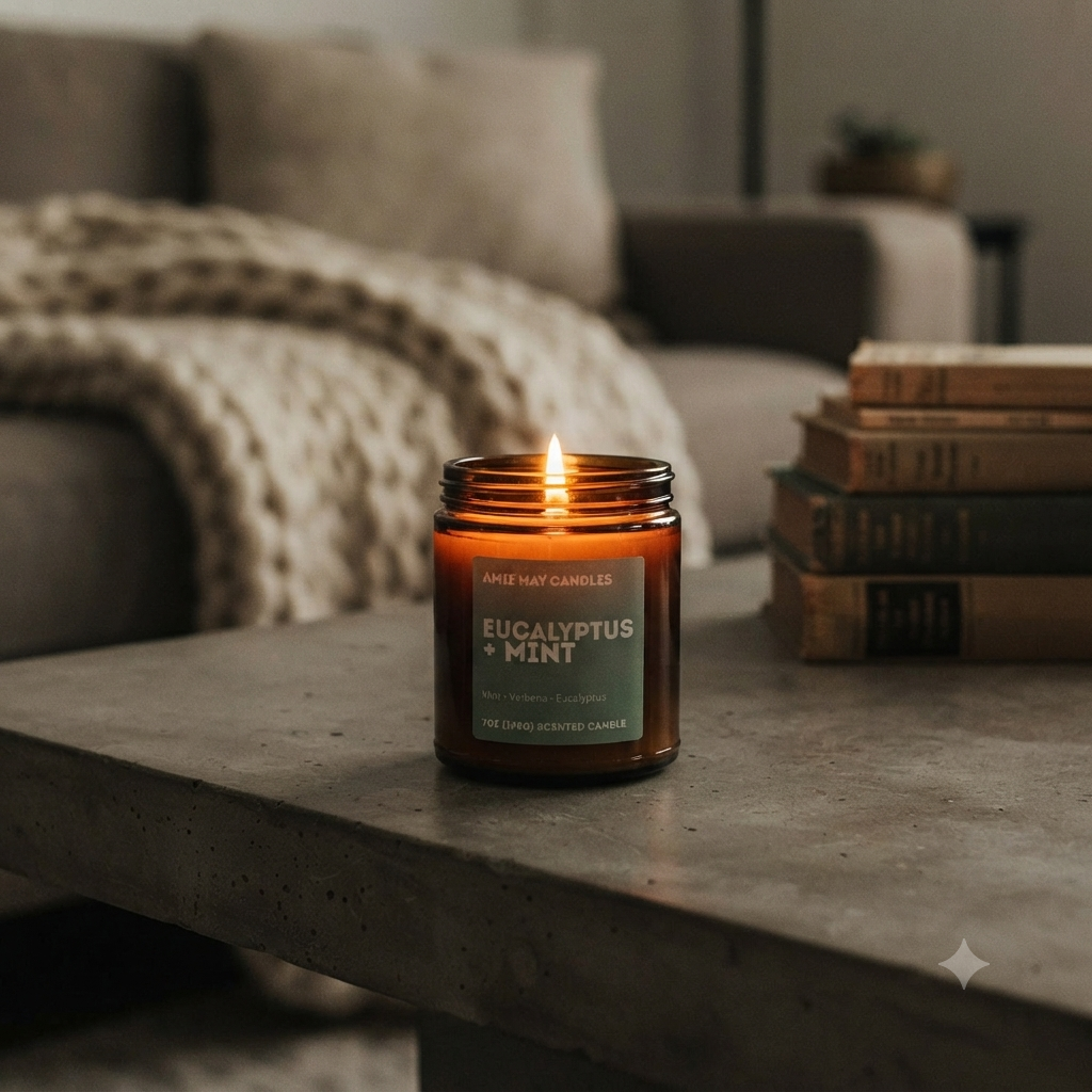 Eucalyptus + Mint 7oz Scented Candle