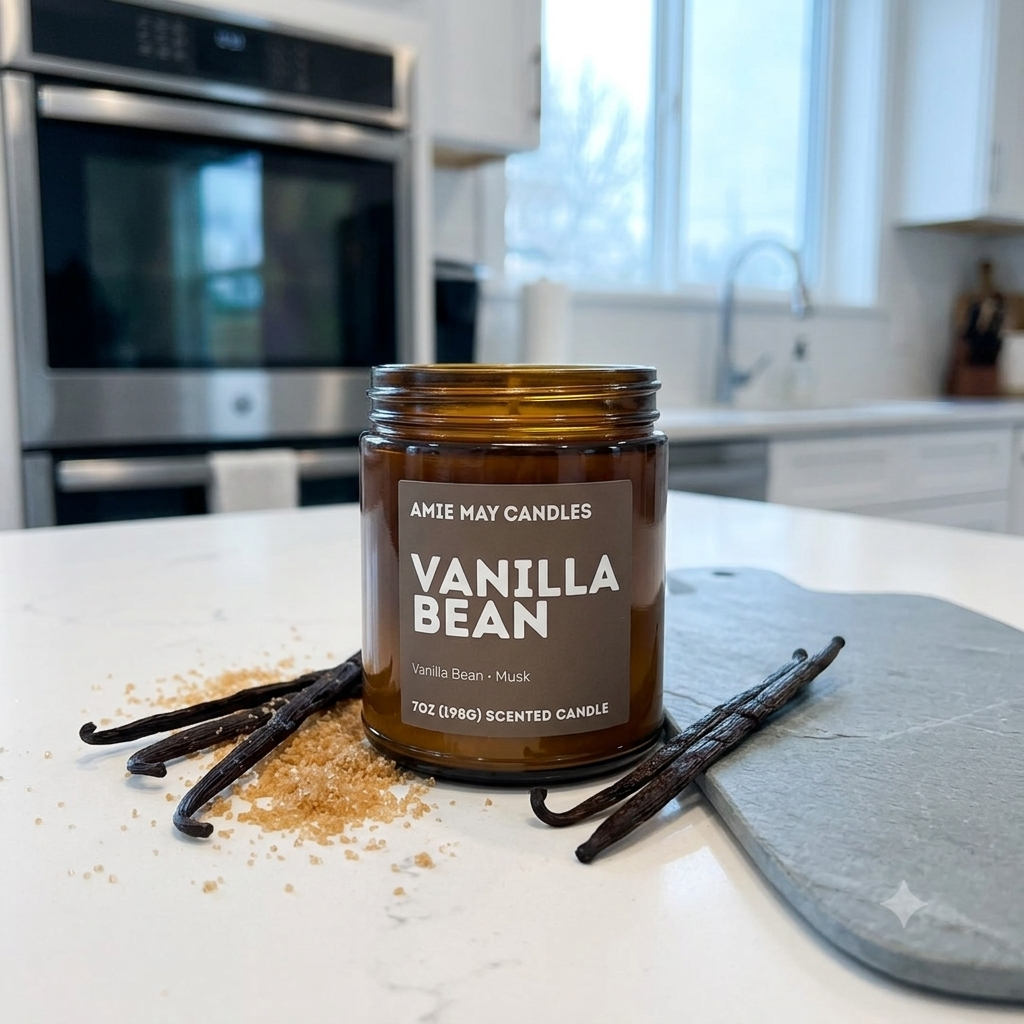 Vanilla Bean 7oz Scented Candle