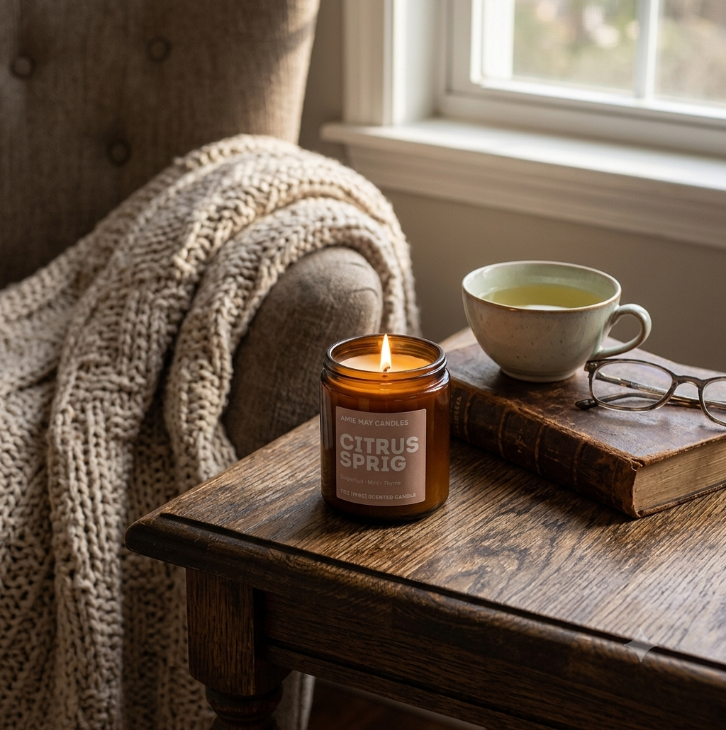 Citrus Sprig 7oz Scented Candle