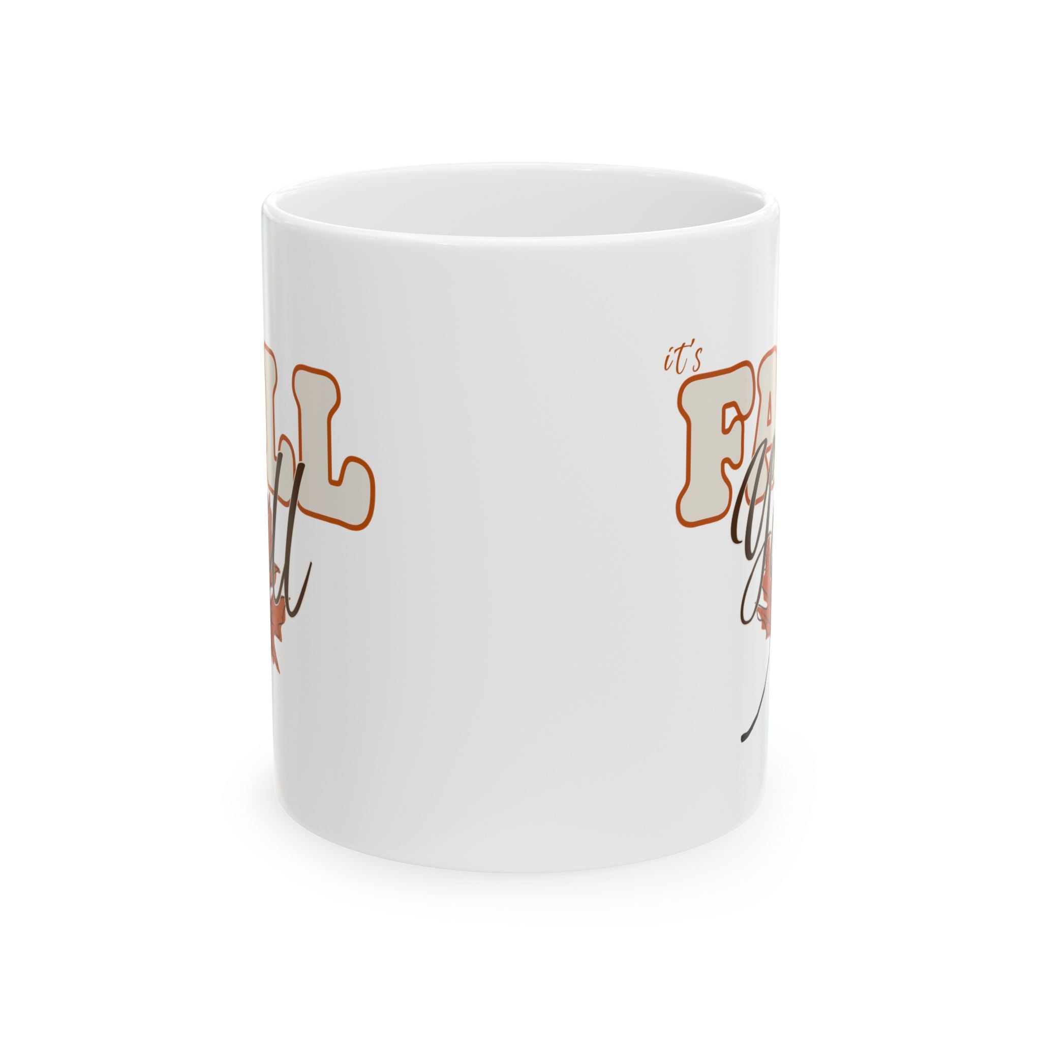 "It's Fall Y'all" Ceramic Coffee Mug - 11oz