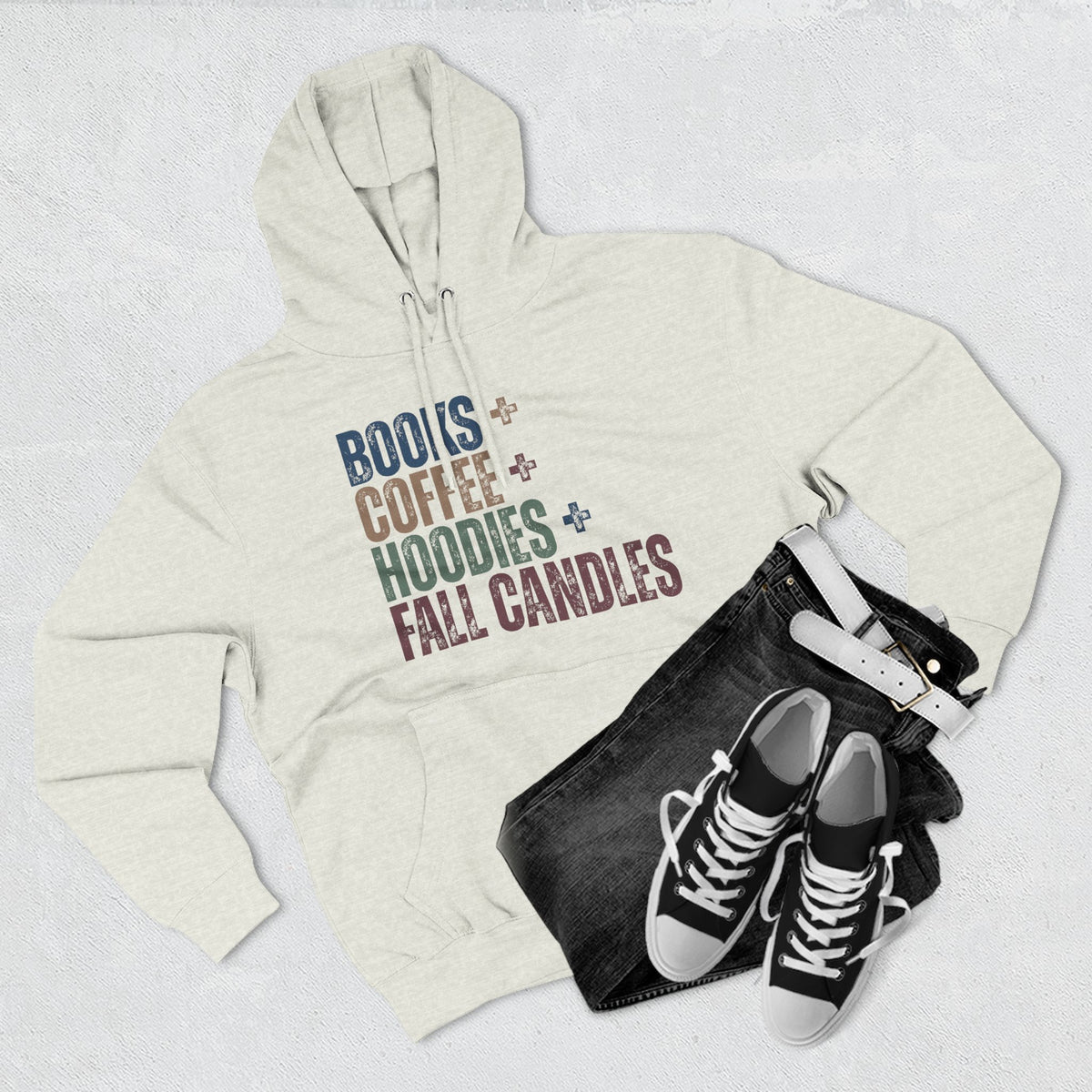 Books + Coffee + Hoodies + Fall Candles Hoodie