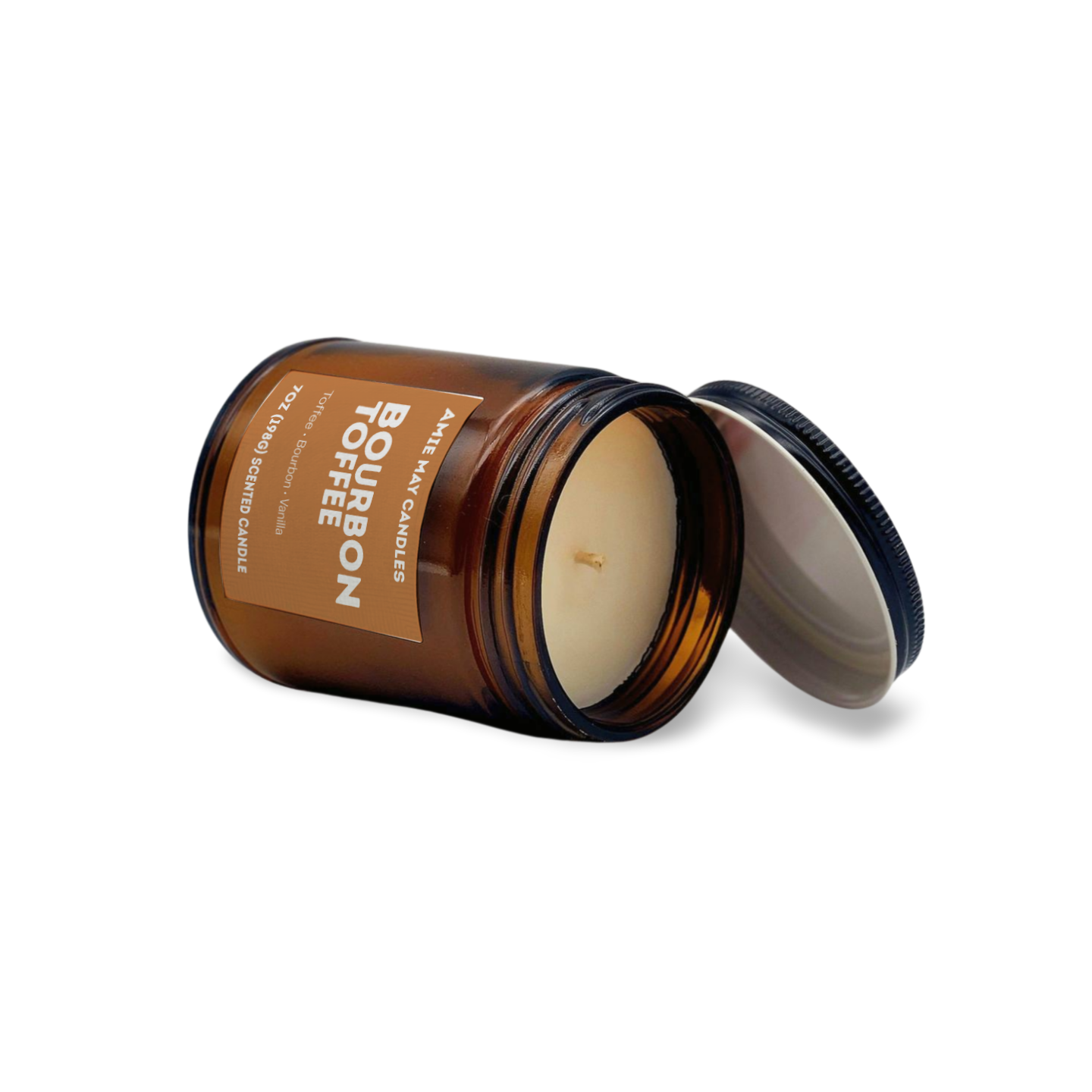 Bourbon Toffee 7oz Scented Candle