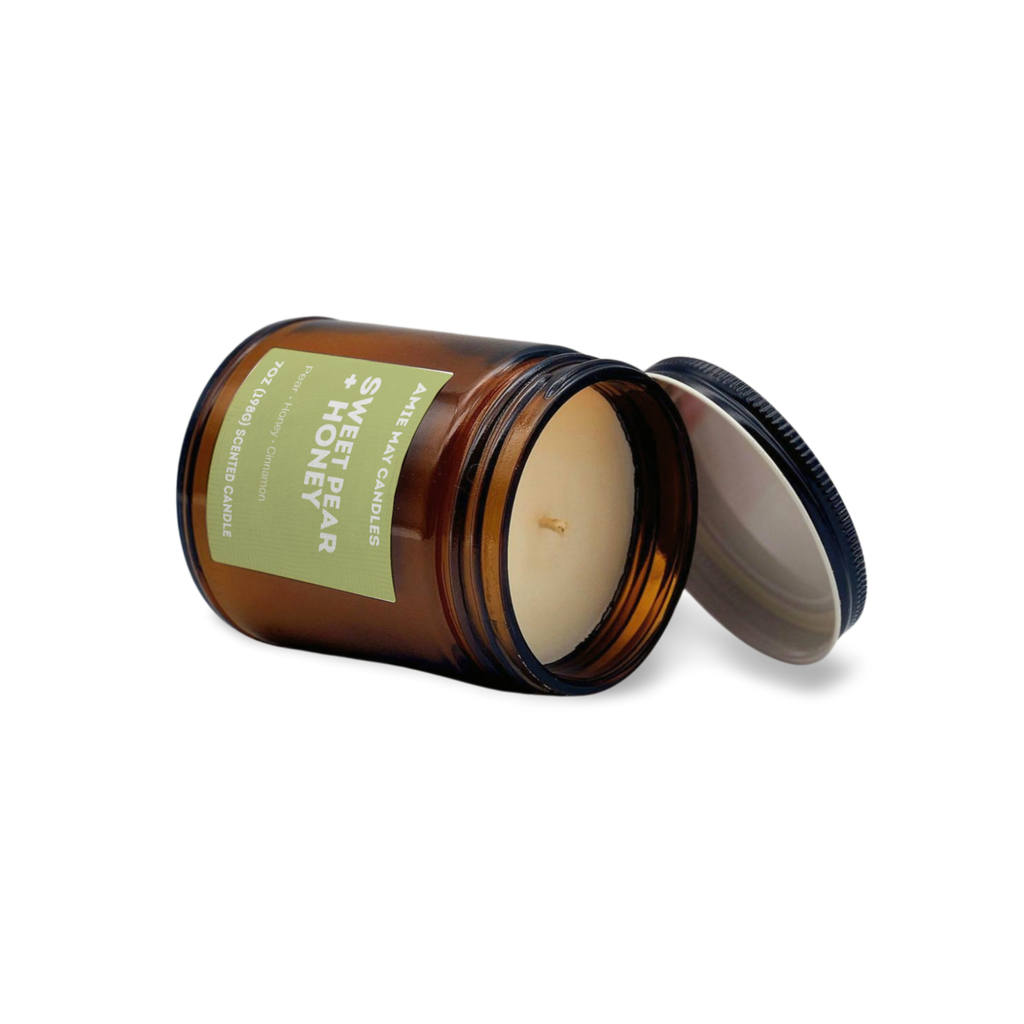Sweet Pear + Honey 7oz Scented Candle