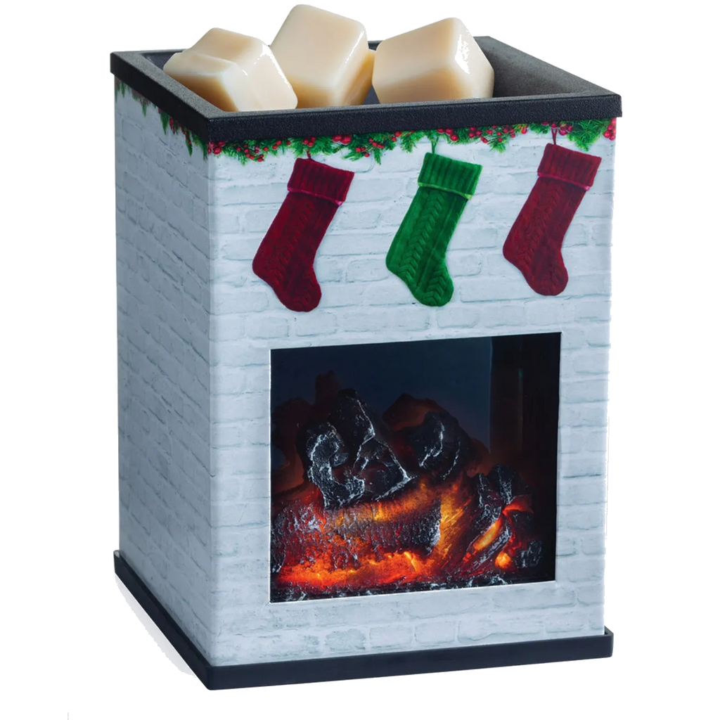 Holiday Fireplace Illumination Fragrance Warmer