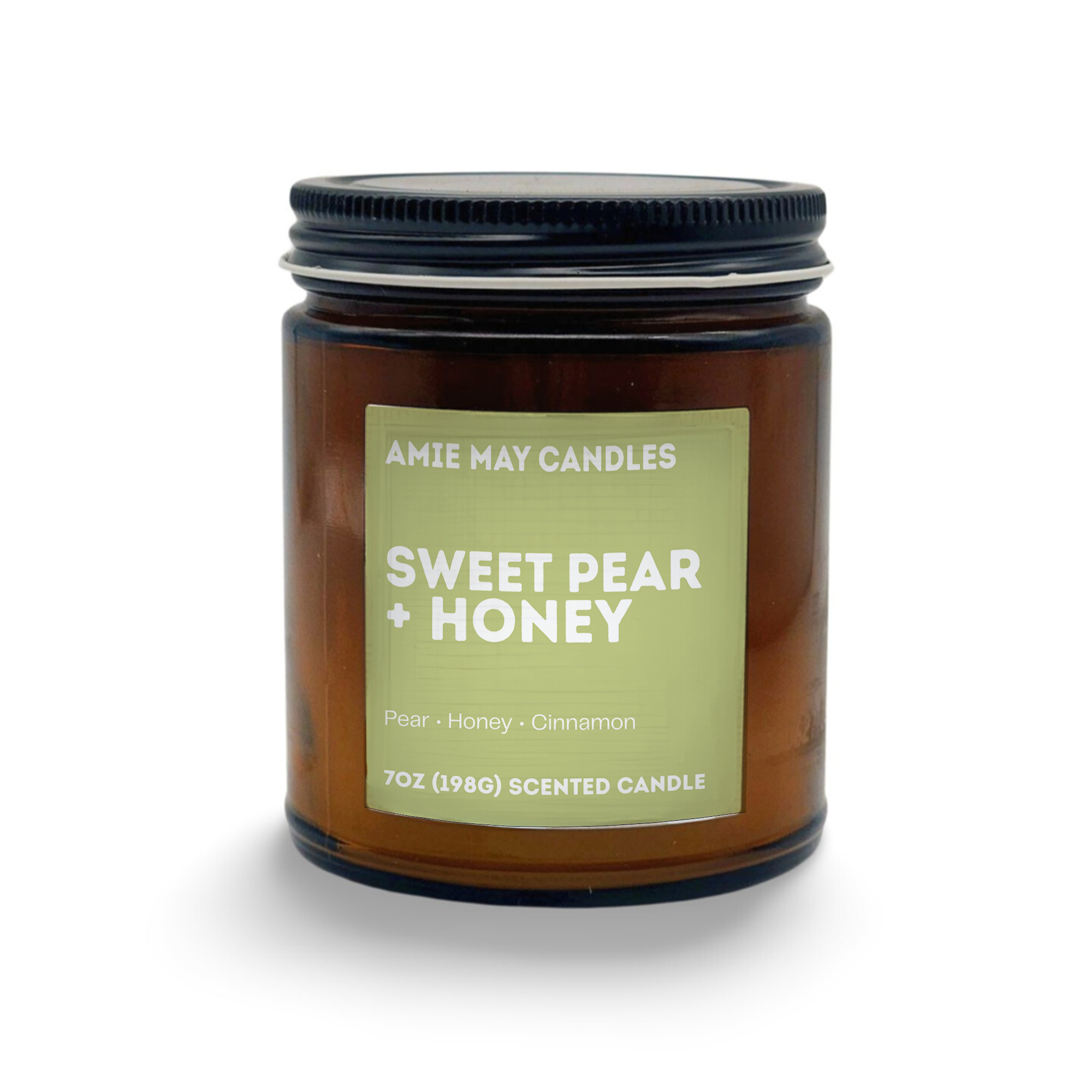 Sweet Pear + Honey 7oz Scented Candle