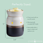 Ivory & Iron Illumination Fragrance Warmer