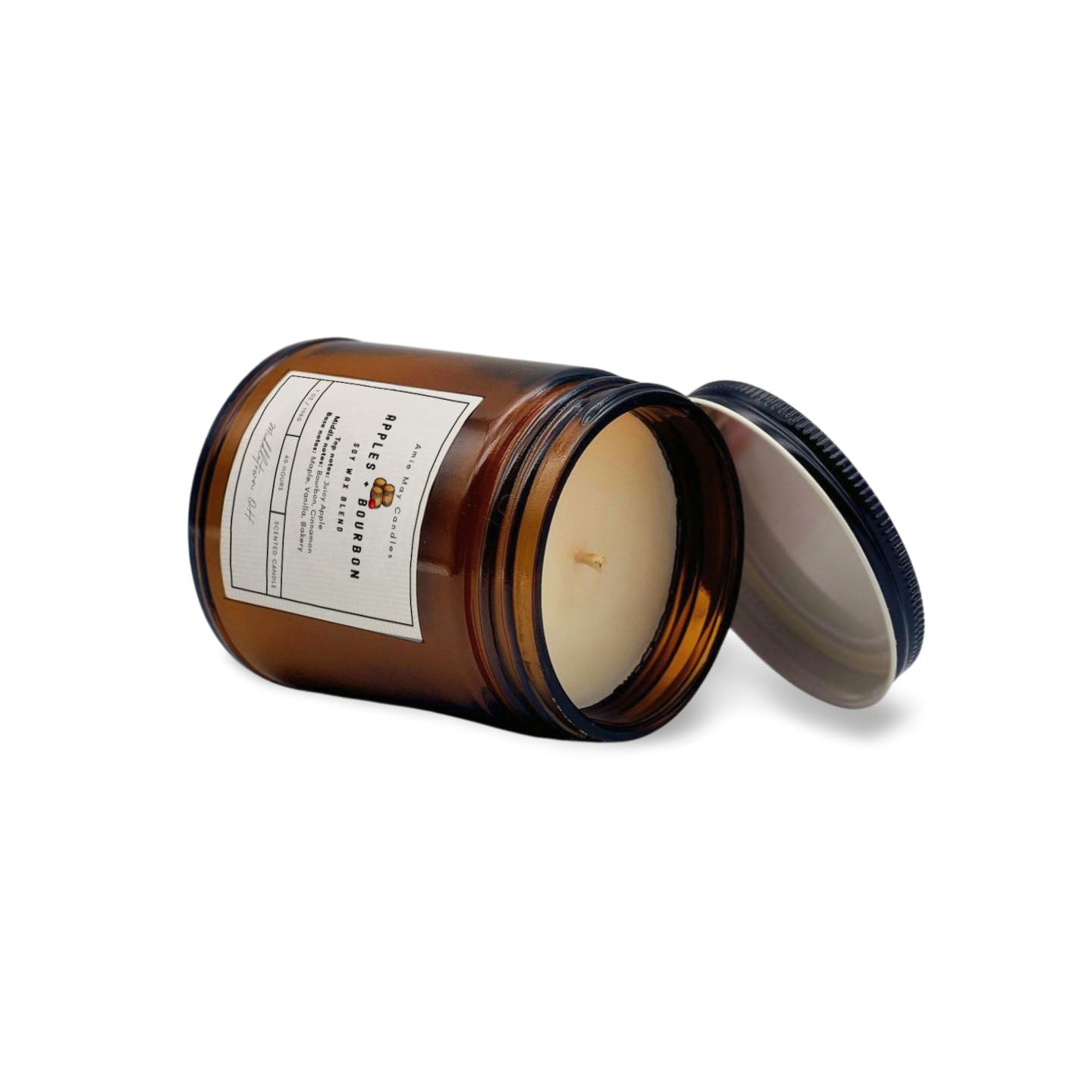 Apples + Bourbon 7oz Scented Candle