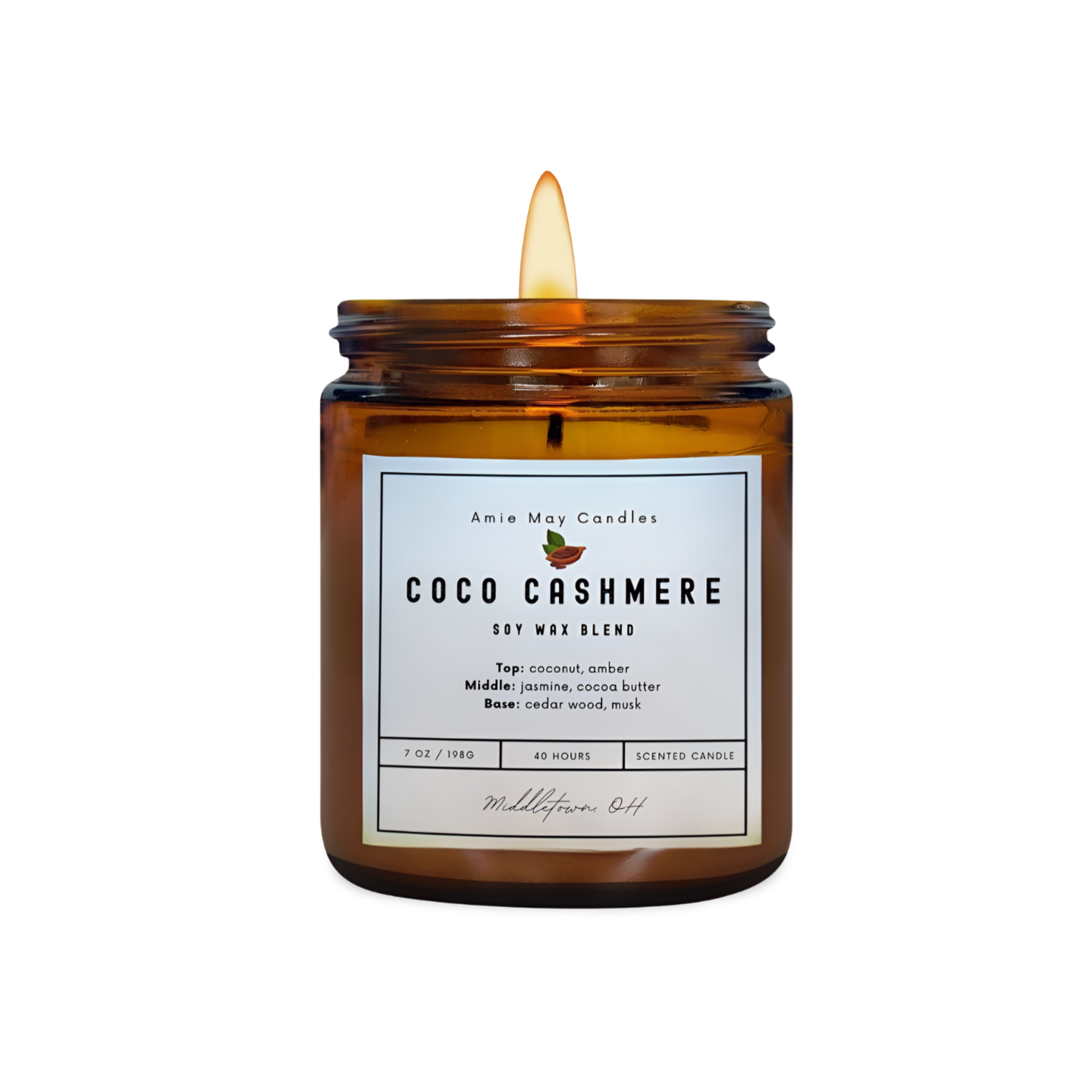 Coco Cashmere 7oz Scented Candle