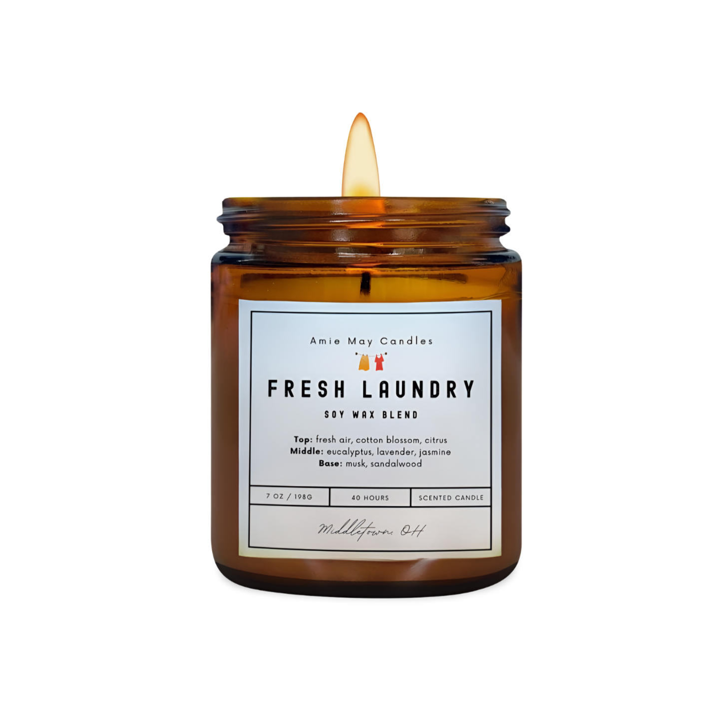 Fresh Laundry 7oz Scented Candle