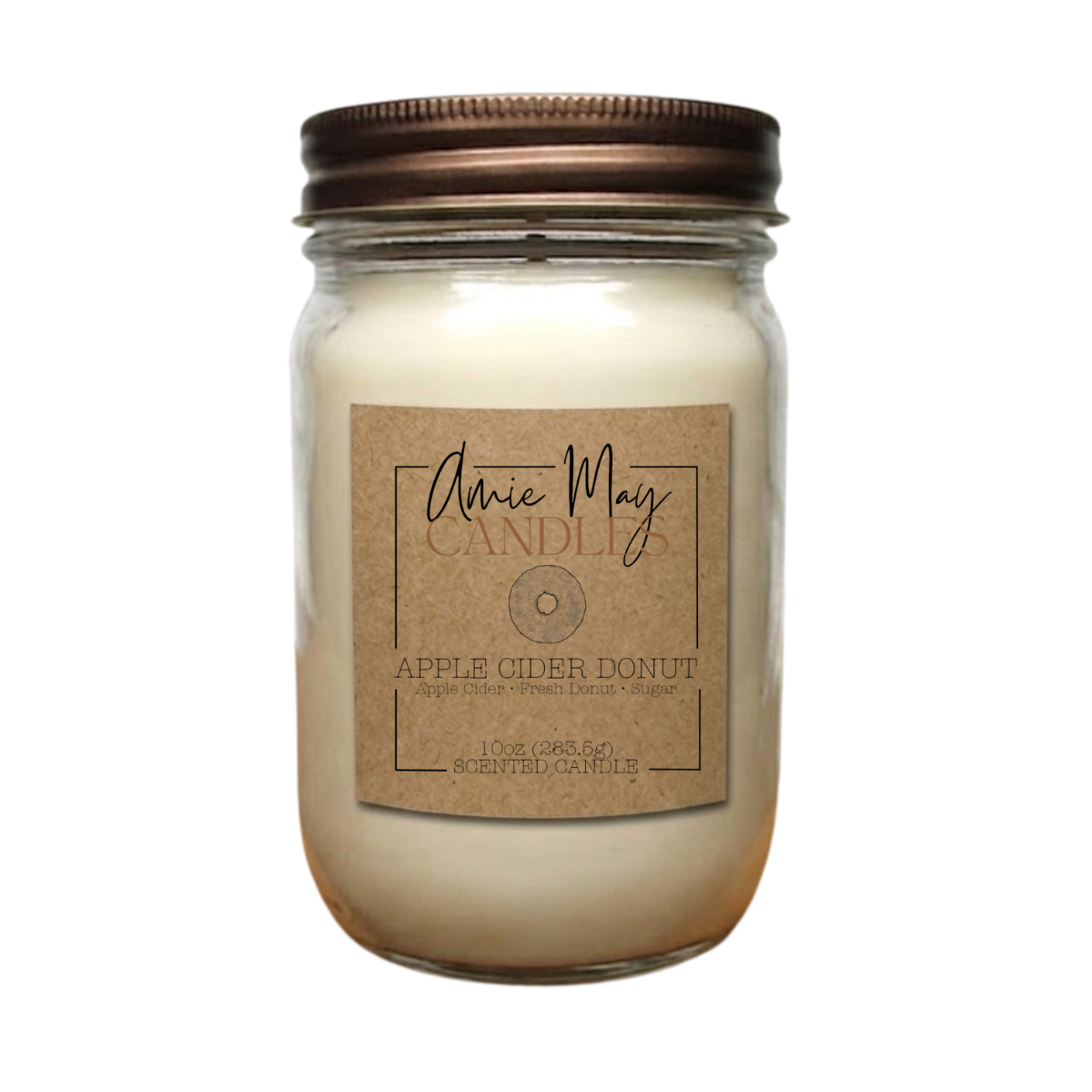 Apple Cider Donut 10oz Scented Candle (Copy)