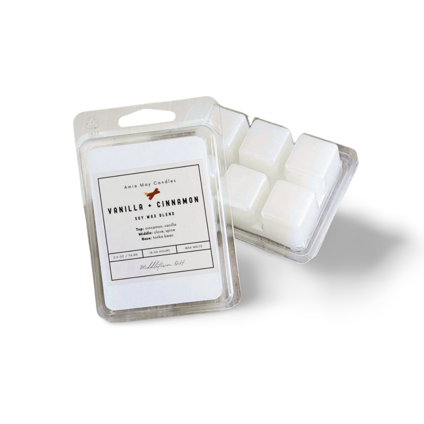 Vanilla + Cinnamon Wax Melts